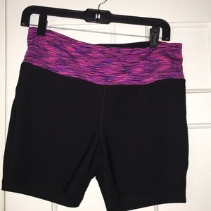 Black biker shorts